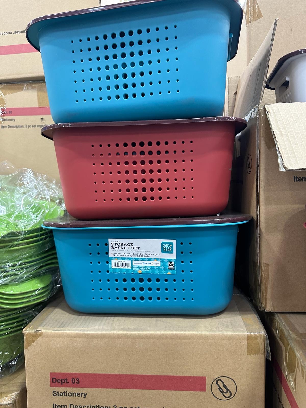 Pen+Gear 3-Piece Storage Baskets