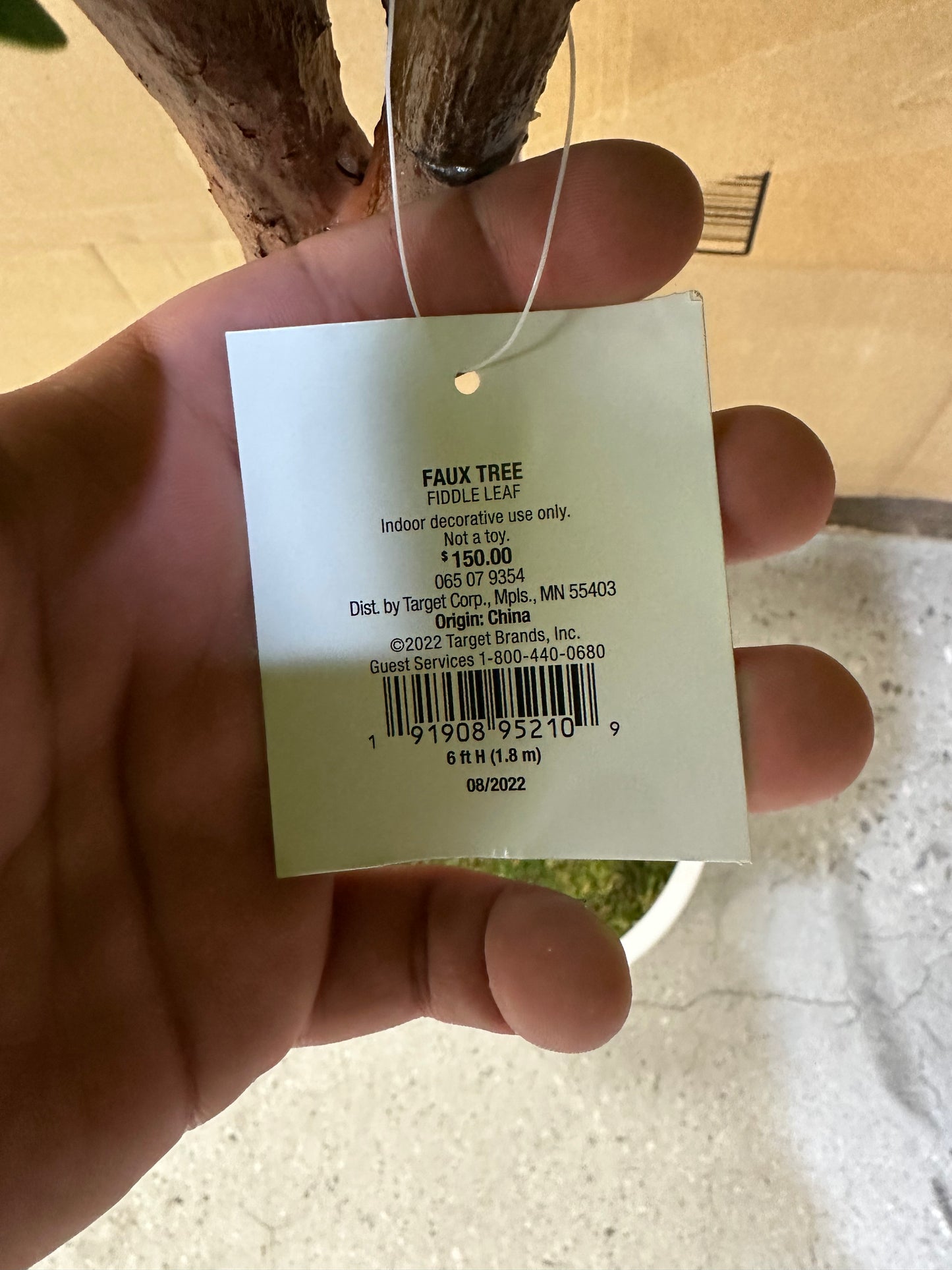 Target Fiddle Leaf Faux Tree