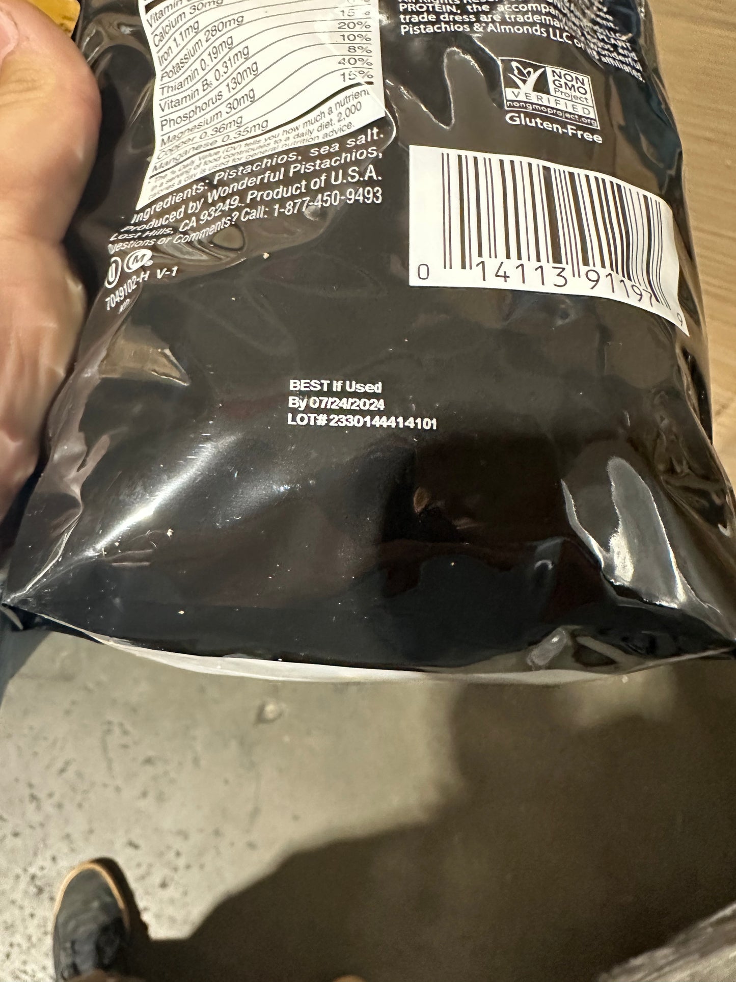 Wonderful Pistachios 40oz Bag