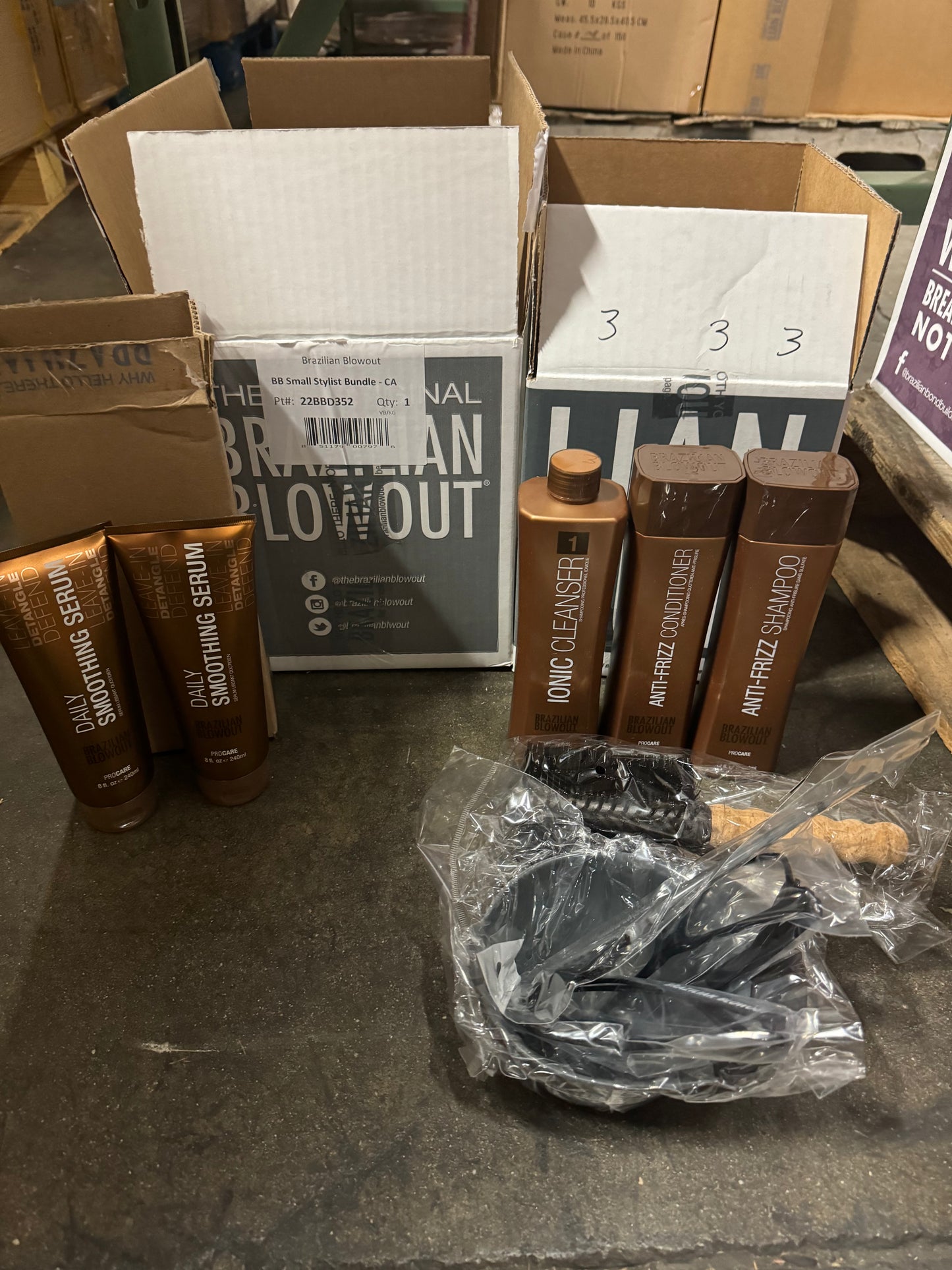 Brazilian Blowout Take-All Load