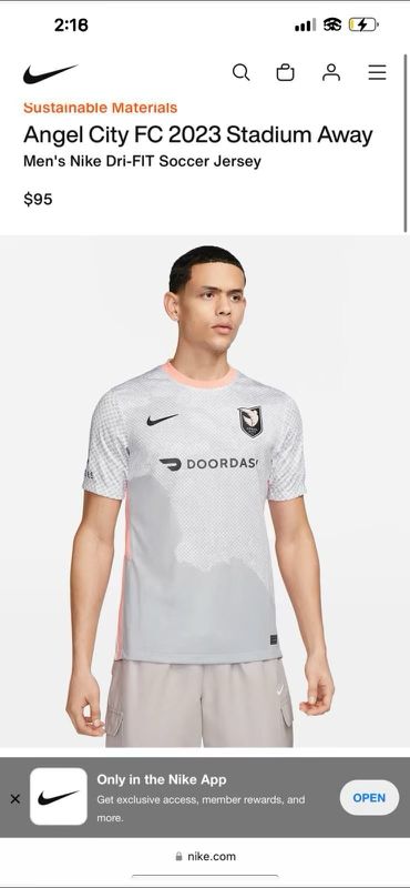 Angel City FC 2023 Stadium Away Jersey