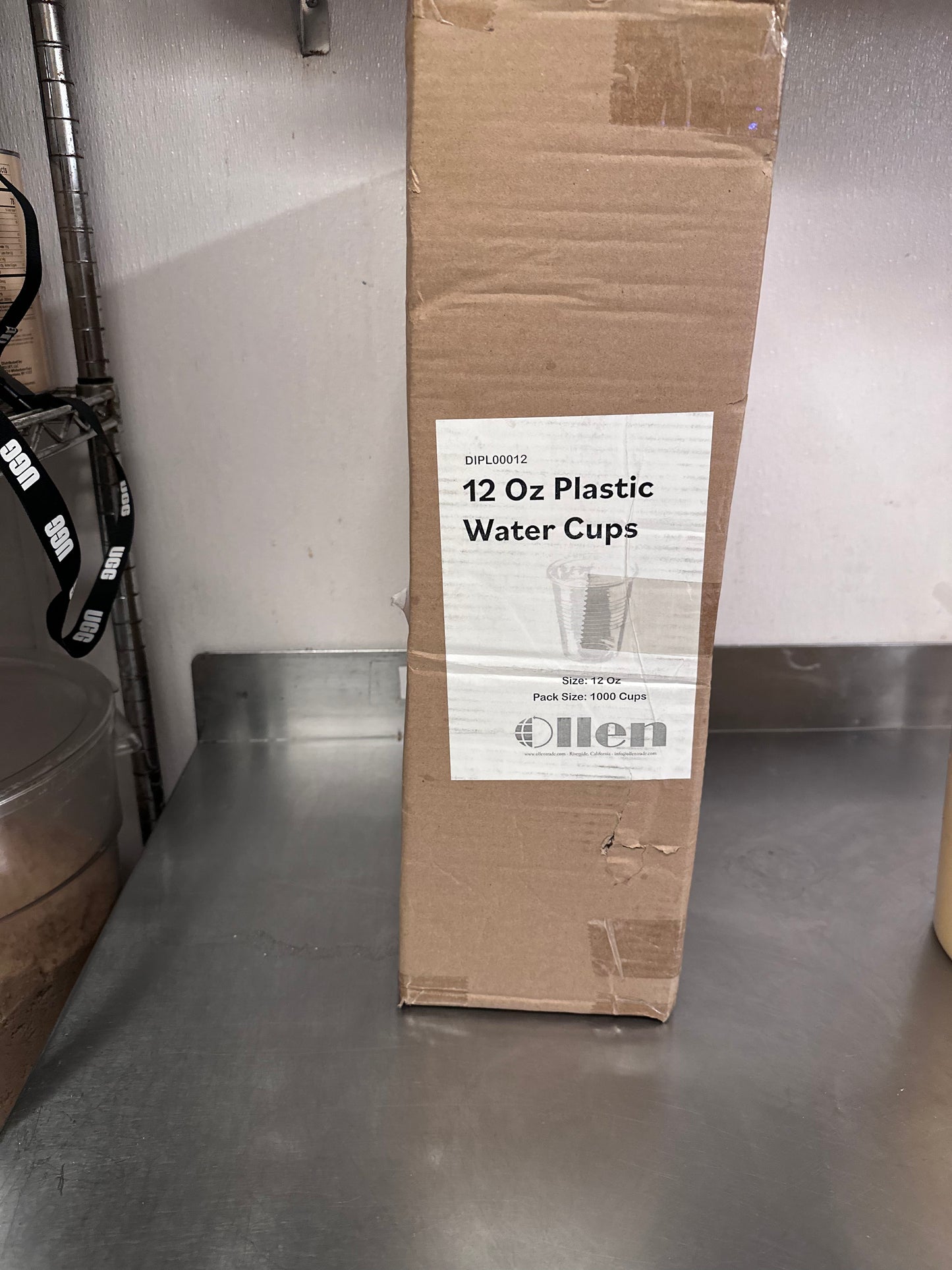 Ollen 12oz Plastic Water Cups