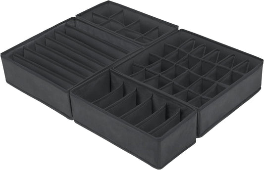 4-Piece Set Drawer Organizer