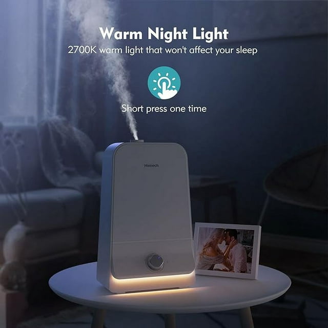 Homech Cool Mist Humidifier Large Room