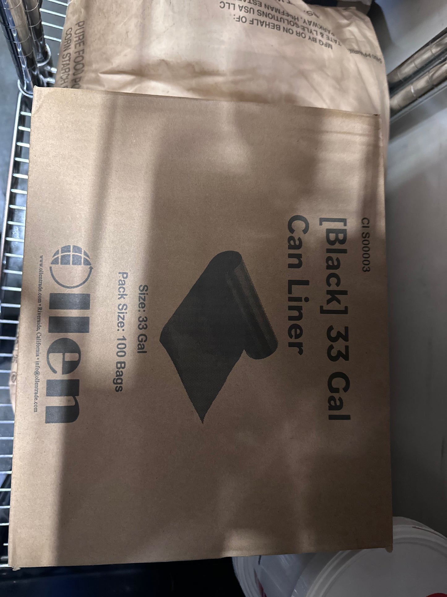 Ollen 33 Gallon Trash Bags (Case of 300)