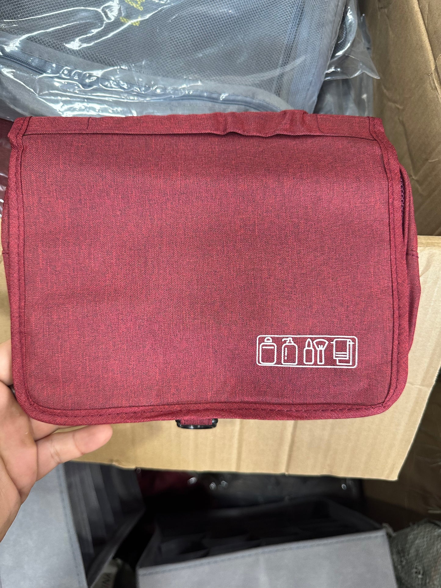 Cosmetics Hanging Travel Bag