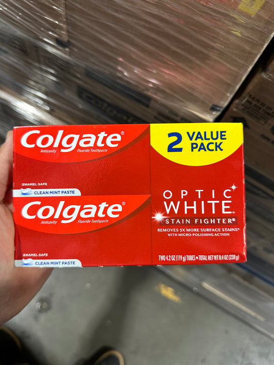 Colgate Optic White 2-Pack