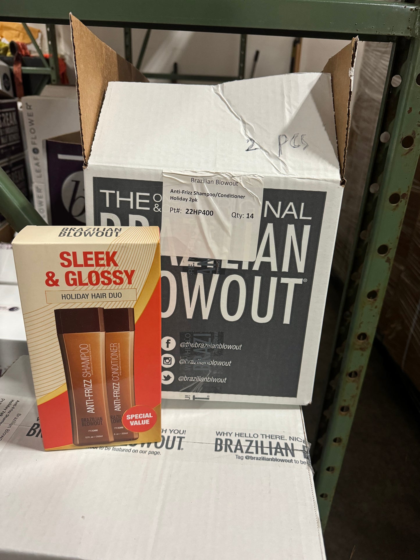 Brazilian Blowout Take-All Load