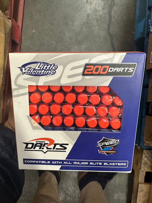 Little Valentine Speed Darts 200 Count