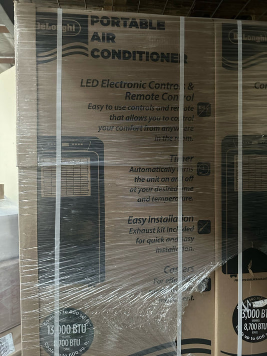 DeLonghi Portable Air Conditioner 13,000 BTU (Refurbished)