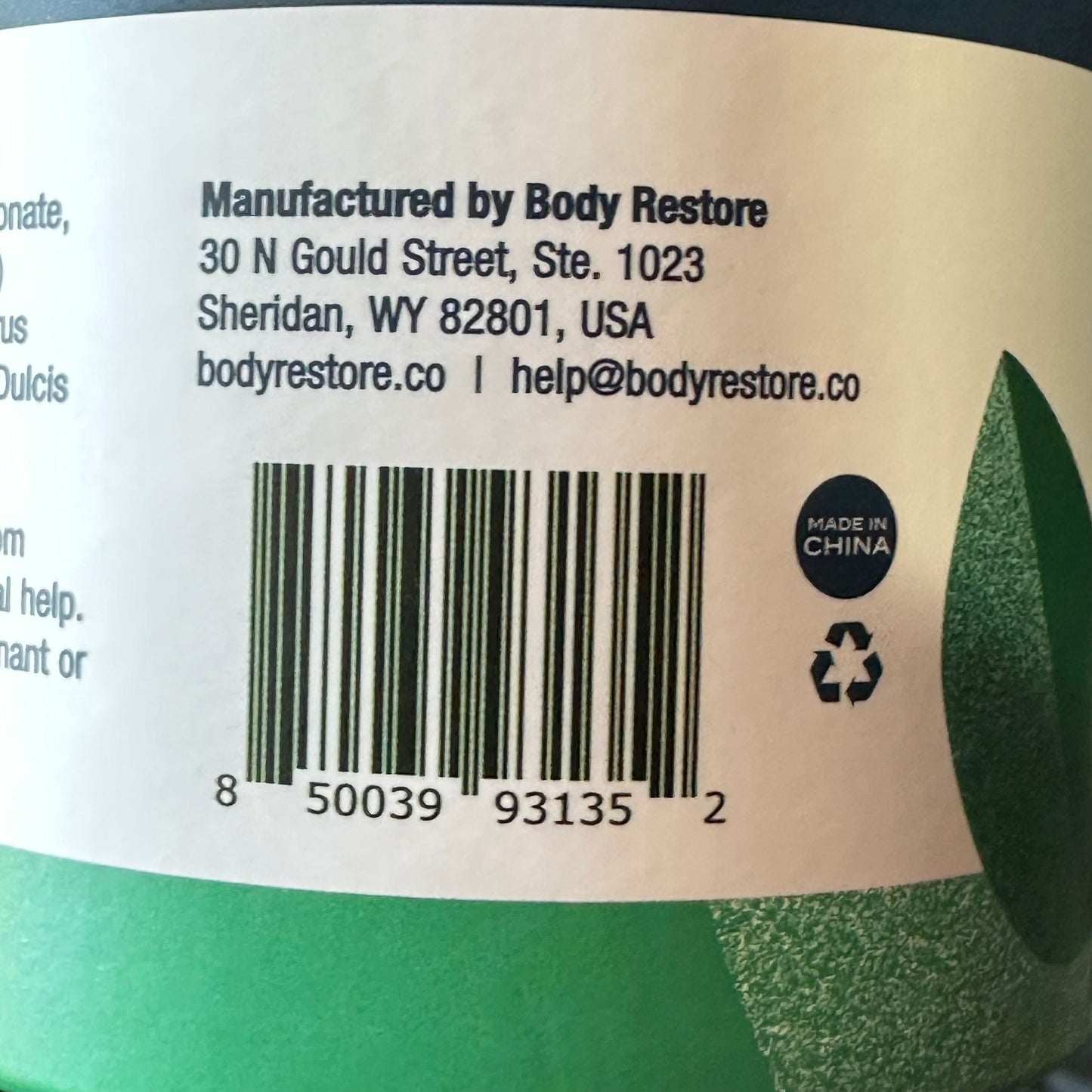 Body Restore Shower Bombs