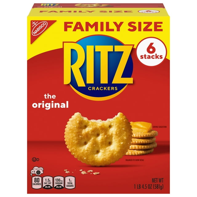 Ritz Original Crackers Family Size Box 20.5 oz