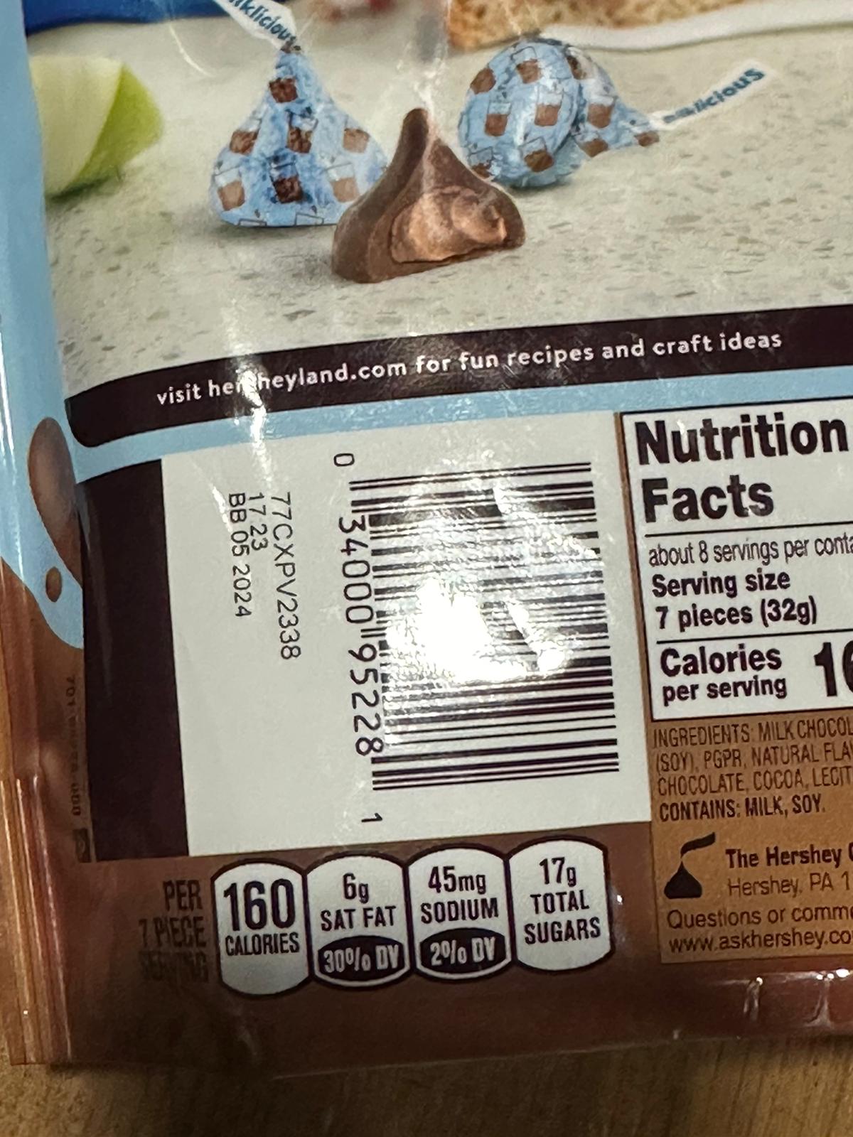 Hershey's Kisses Milklicious (Still In Date) (TAKE-ALL ONLY)